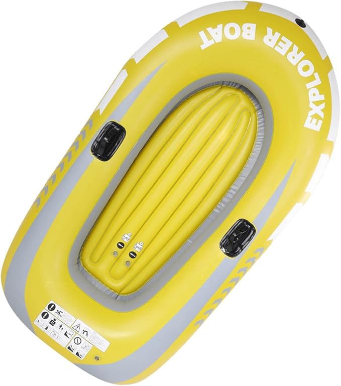 LIANGLIDE Inflatable Kayak Inflatable Kayak 2 Person 30×23×8 PVC Inflatable Kayak Canoe 2 Person Rowing Boat Fishing Drifting Diving