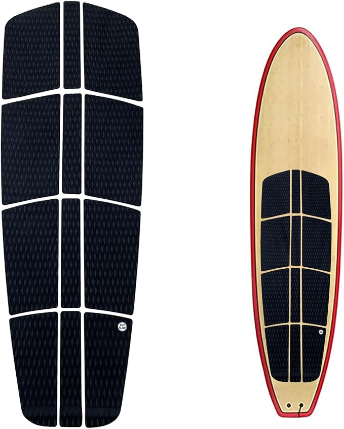 UPSURF SUP Deck Pad Surf EVA 3MM Glue Skidproof Top Stand Up Paddle Board SUP Deck Traction Pad Diamond Plate Pattern