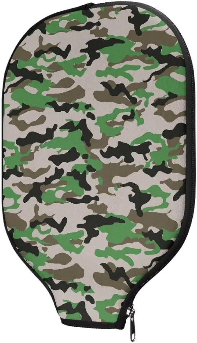 Pickleball Paddle Covers, Fits Standard Pickleball Racquets, Durable Zippered Paddle Cover Universal 8.6 x 11.4Inch