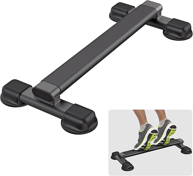 Kipika Versatile Calf Raise Bar - Heavy Duty Steel Standing Calf Raise Machine for Home Gym, Anti-Slip Design - Perfect for Calf Raises, Squats, Foot Stretches & Dip Exercises - Supports up to 800lbs