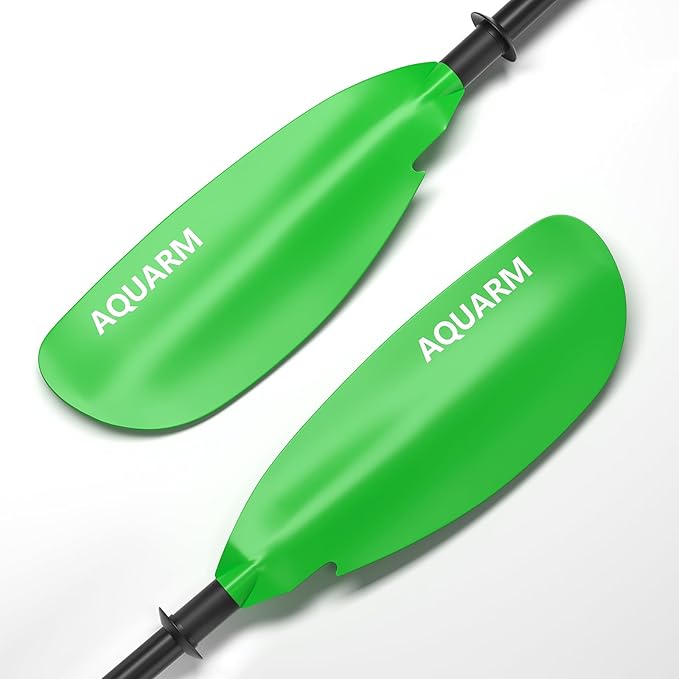 Kayak Paddle 231cm/91inch, Aluminum Shaft with Reinforced Fiberglass Blade, Adjustable Lightweight Kayaking Oars for Boating Canoeing