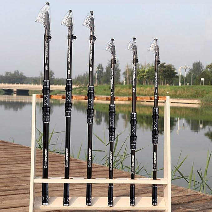 7Ft 9Ft 12Ft 13Ft 14Ft 15Ft Telescopic Fishing Rod Carbon Portable Spinning Fishing Pole for Boat Saltwater and Freshwater Surfcasting Baitcasting Rod Long Distance Throwing Fishing Rod
