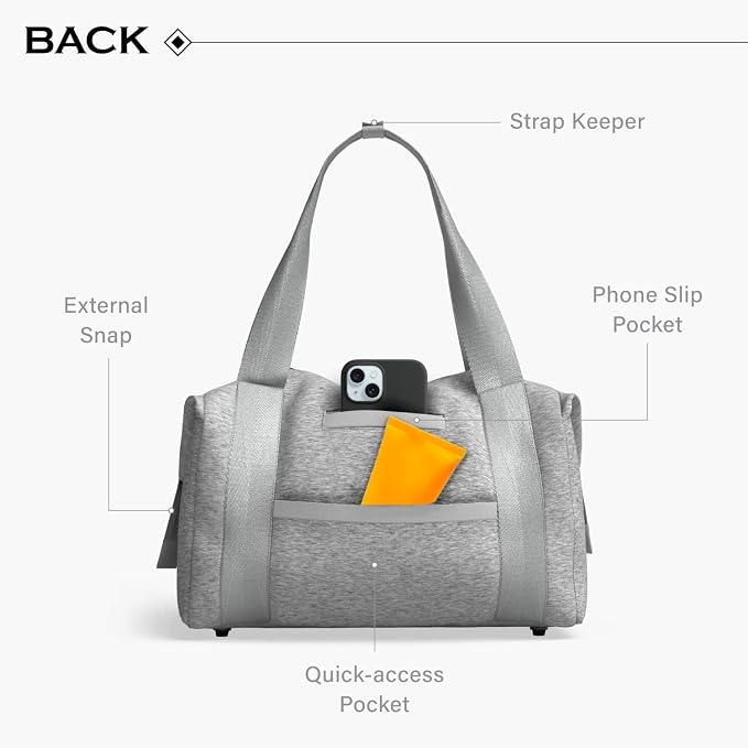 Pickleball Bag – Neoprene Duffel with Detachable Paddle Case, Shoe bag & Large Capacity for Men & Women