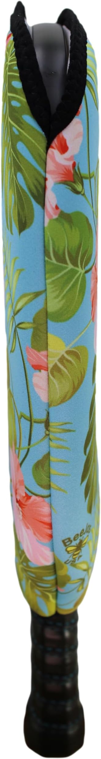 BeeJos Hawaiian Collection: Premium Slip-On Pickleball Paddle Cover-Fits Standard Size Paddles-Zipperless (Paddle not Included)