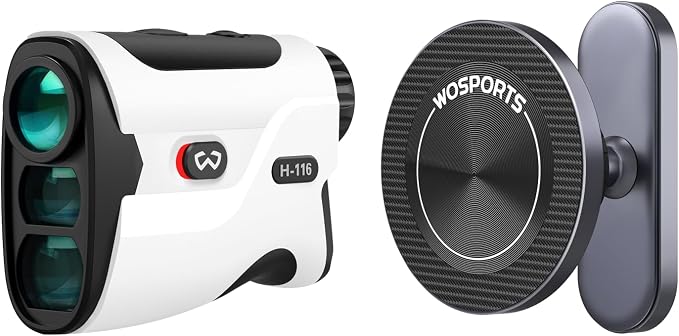 WOSPORTS Golf Range Finder and Golf Cart Phone Holder