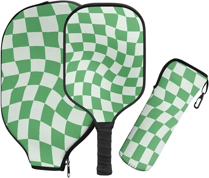Pickleball Paddles Set 3PCS Pickleball Paddle Case Pickleball Racket Pickleball Bag Ideal for Beginners Gifts