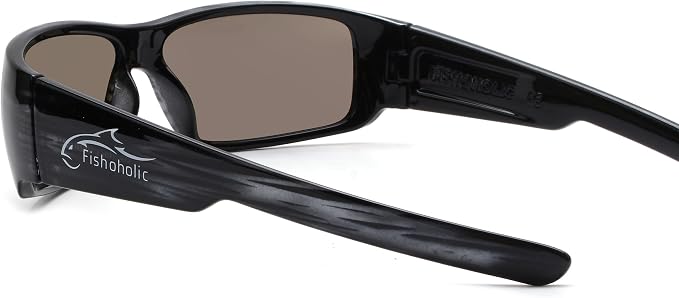 Fishoholic Polarized Fishing Sunglasses UV400 (14 Options) Fishing Gift with Hard Case & Pouch