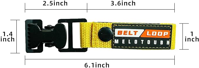 MELOTOUGH Work Glove Holder Glove Strap Quick Leash With Alligator Clip…