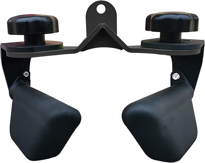 Adjustable Lat Pull down Bar, Cable Machine Attachments for Gym, Home Gym Fitness T-bar Row Pulldown Attachments, Lat Pull Down Machine Wide Grip Neutral Grip Handle