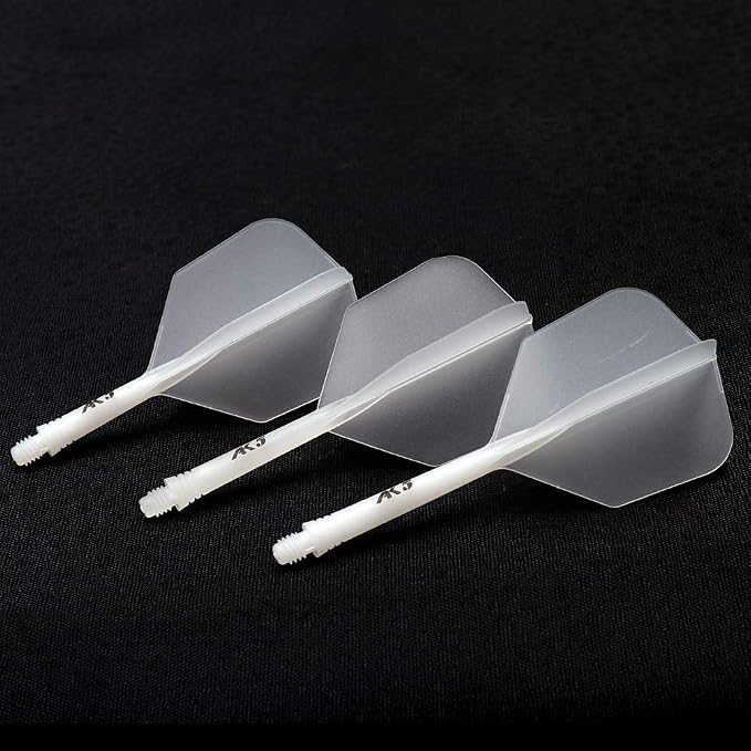 CUESOUL 3 Sets Integrated Dart Shaft and Flights,Dart Shaft Length 21mm/28mm/33mm