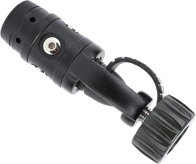 First Stage Scuba Diving Regulator, First Stage Dive Regulator, Reduce Resistance Yoke 1st Stage Underwater Diving Regulator, for Diving Gear,Aluminium Alloy