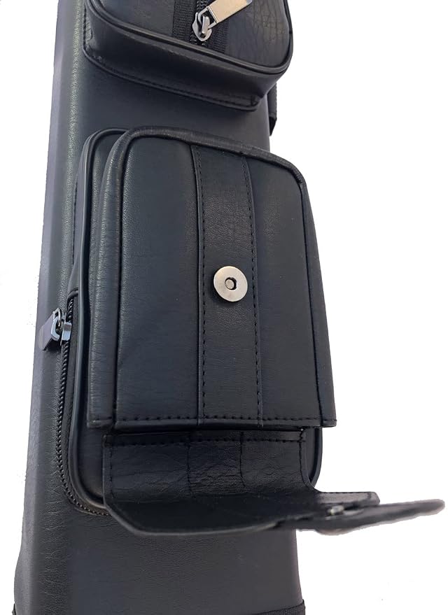Champion Instroke Leatherette Cue Cases 4x6 Holds 4 Butts and 6 shafts Pool cue