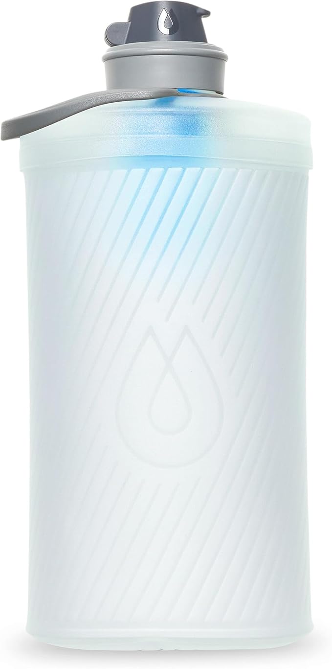HydraPak Flux+ 1.5L FILTER KIT - Collapsible Backpacking Water Bottle - BPA Free, Ultra Light, Spill-Proof Twist Cap