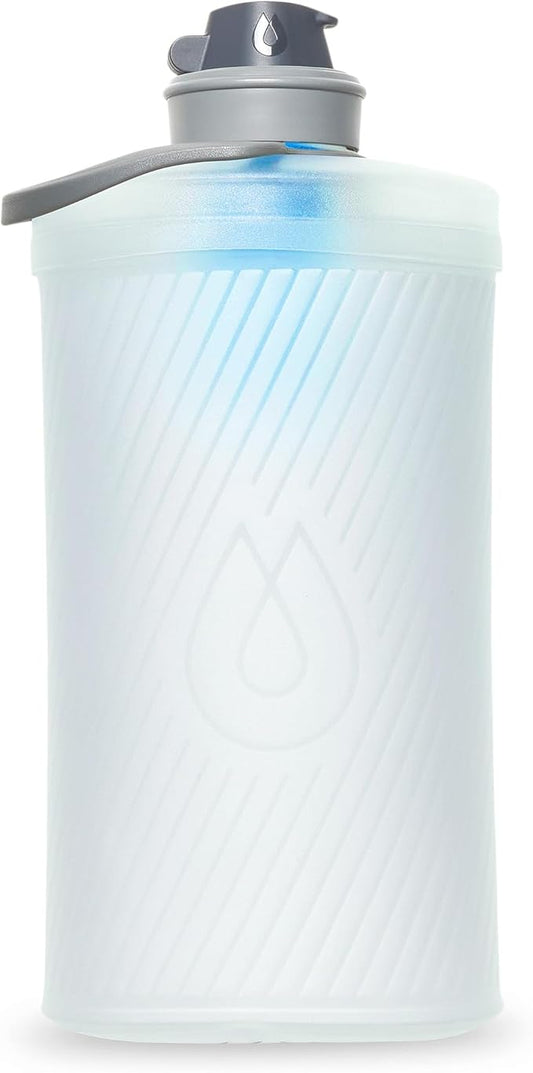 HydraPak Flux+ 1.5L FILTER KIT - Collapsible Backpacking Water Bottle - BPA Free, Ultra Light, Spill-Proof Twist Cap