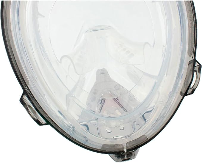 SEAC Libera, Full Face Snorkeling Mask, Hypoallergenic Silicone, Quick Release, EN136:2000 Certified, 4 Sizes