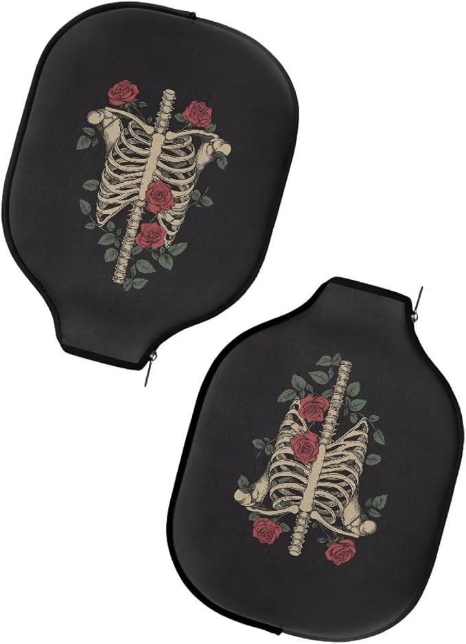 Pickleball Paddle Covers Only for Men and Women Zipper Closure Protection and Decoration