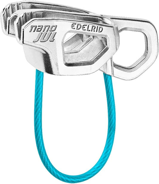 EDELRID Unisex - Adult Nano Jul Fuse Device, Slate, One Size