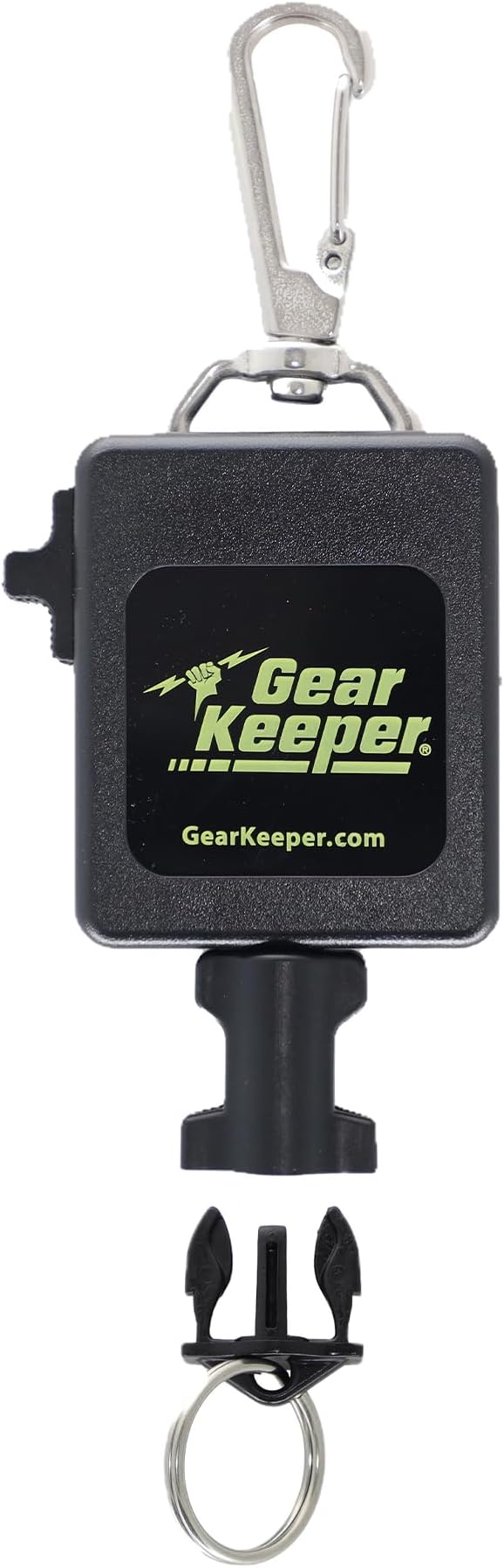 Gear Keeper Scuba Retractable Lanyard for Dive Console & Depth Gauge - Keeps Scuba Gear Secure & Accessible - Made in USA