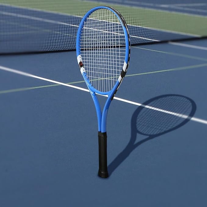 Tennis Rackets 2 Players Recreational for Beginners,Pre-Strung 27 Inch Light Adult Racquet Set for Women Men with Tennis Balls,Overgrips and Carry Bag