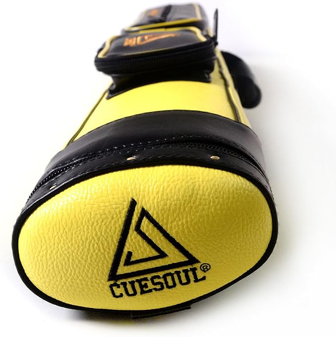 CUESOUL Soocoo Series 2x4/2x2 Hard Pool Cue Case -Holds 2 Cue Butt and 4 Cue Shafts,Four Color Available