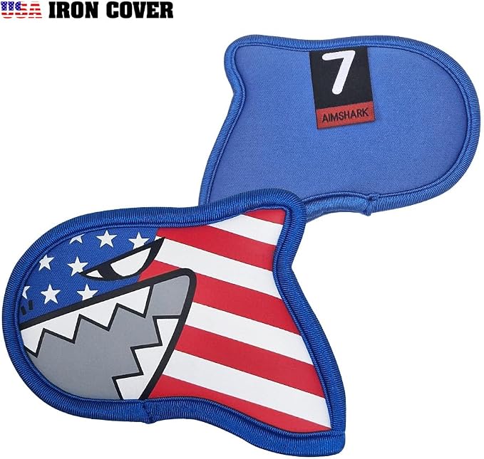 USA Limited Edition Golf Iron Covers / 9pcs Set/Golf Head Covers/Golf Club Covers (USA)