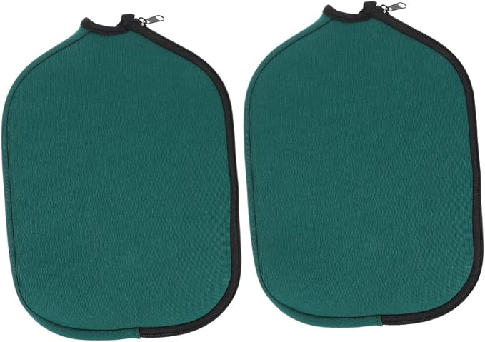 Sosoport 2pcs Racket Cover Table Tennis Balls Storage Bags Table Tennis Storage Case Organizing Bag for Game