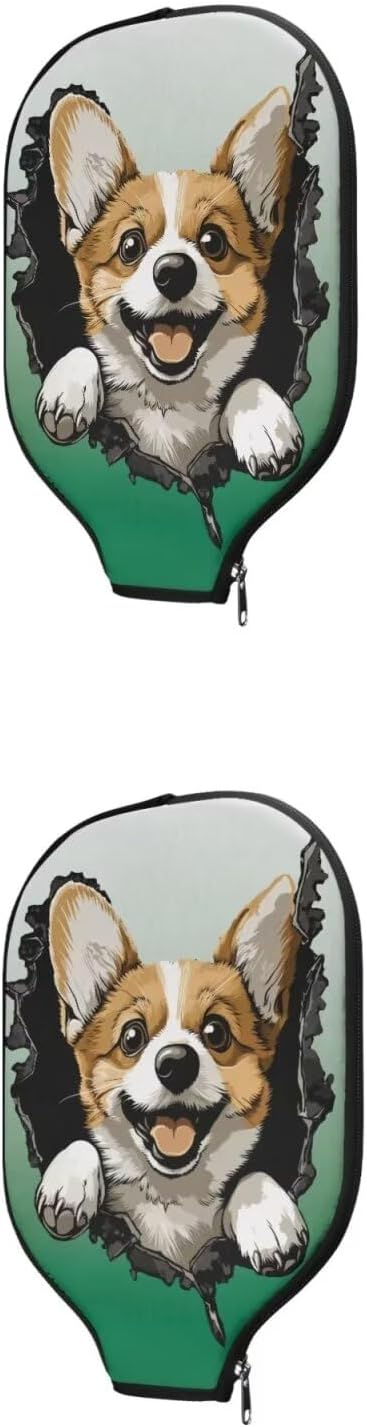 Pickleball Paddle Covers, Durable Polyeste Paddle Cover,Anti-Drop Paddle Storage Bag