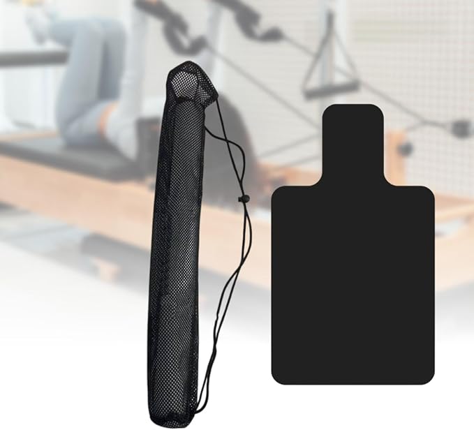 Pilates Reformer Mat Towel for Balance Training Fitness with Mesh Bag