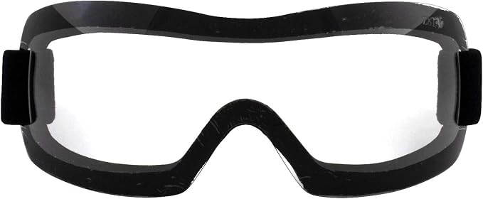 Birdz Eyewear Wren Frameless Skydiving Riding Goggles 3 Pairs Anti-Fog with Clear Smoke & Yellow Lens