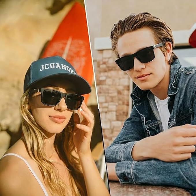 Nearsighted Sunglasses for Distance Men,Polarized Near Sighted See Far Vision Driving Eyeglasses UV Protection