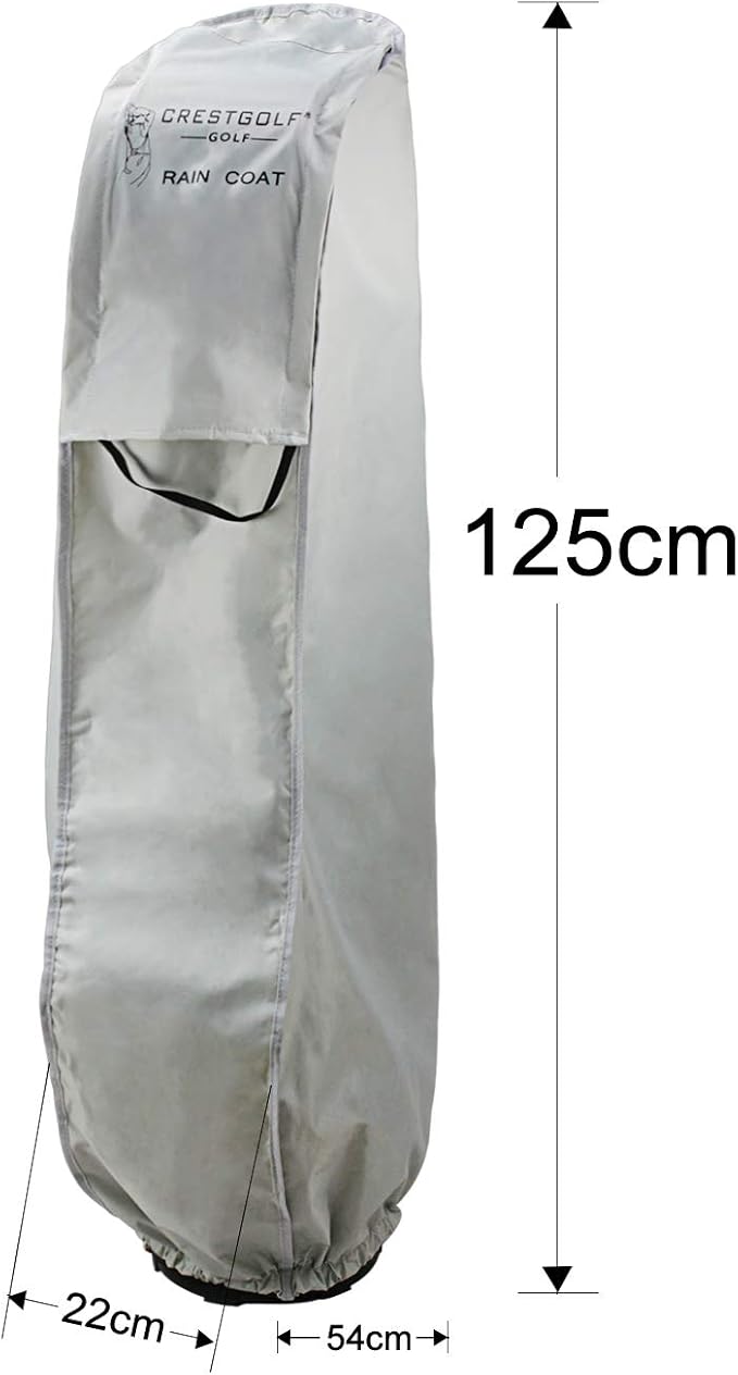 Crestgolf Golf Bag Cover Case Rain Cover Rain Coat for Golf Bag Anti-dust