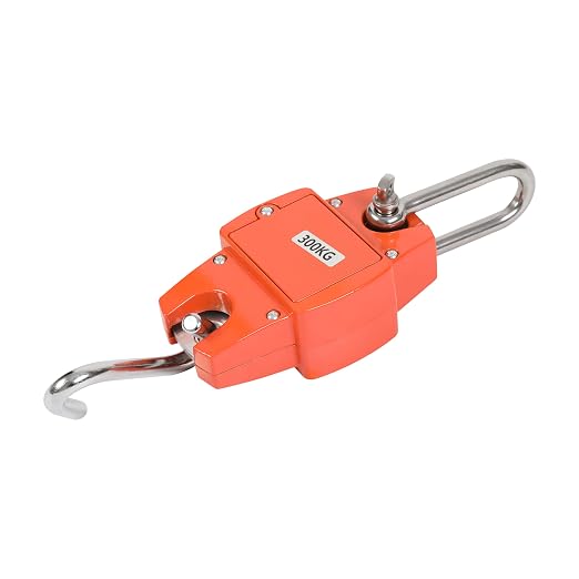 HFS(R) 660LB/300KG Heavy-Duty Digital Hanging Crane Scale - Versatile, Accurate, and Durable for Hunting, Farming, Luggage, and More