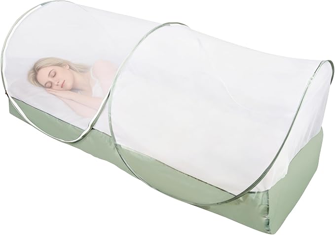 FORUP Pop Up Mosquito Tent | Quick Setup Portable & Foldable Mosquito Net for Bedroom, Camping, Patio (78 * 41 * 31 Inch)