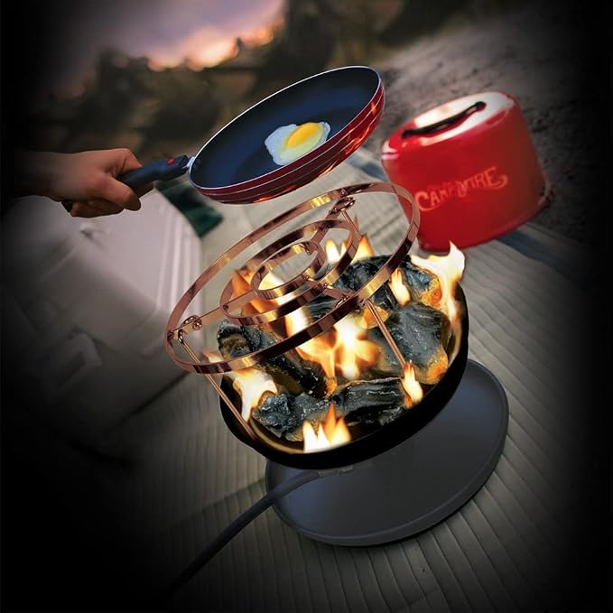 Camco 58033 Little Red Campfire Cook Top