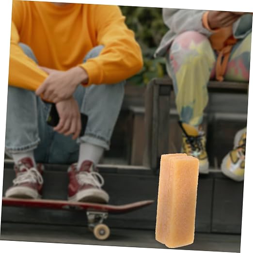 Mipcase 3pcs Abrasive Belt Cleaner Block for Skateboards Rubber Grip Tape Eraser Wipe Cleans Sanding Discs Belts Restores Performance Use
