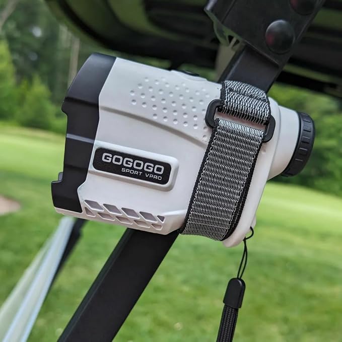 Gogogo Sport Vpro GS24B Laser Rangefinder & Universal Adjustable Magnetic Holder Mount Strap