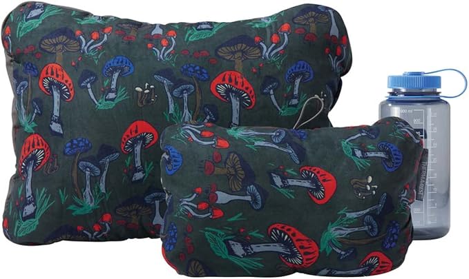 Therm-a-Rest Compressible Camping and Backpacking Pillow, Fun Guy Print, Large