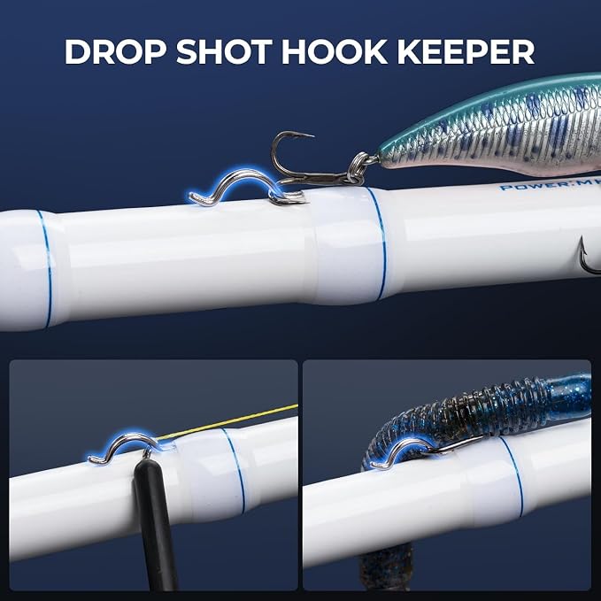 KastKing Centron Lite Travel Fishing Rods with Extra Twin-Tip | Portable 4/5 Piece Fishing Rods, Extra Twin-Tip, IM6 Graphite Blanks, Stainless Steel Guides W/Ceramic Rings, EVA Handle