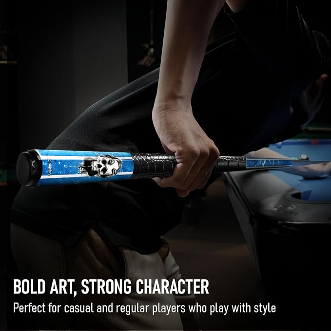 Series, Glass Fiber Pool Cue Stick, Uni-QR, 3/8-10, 5/16-18 Joint, Synthetic Leather Grip, 29" Glassfiber Shaft, 7-Layer Microfiber Tip