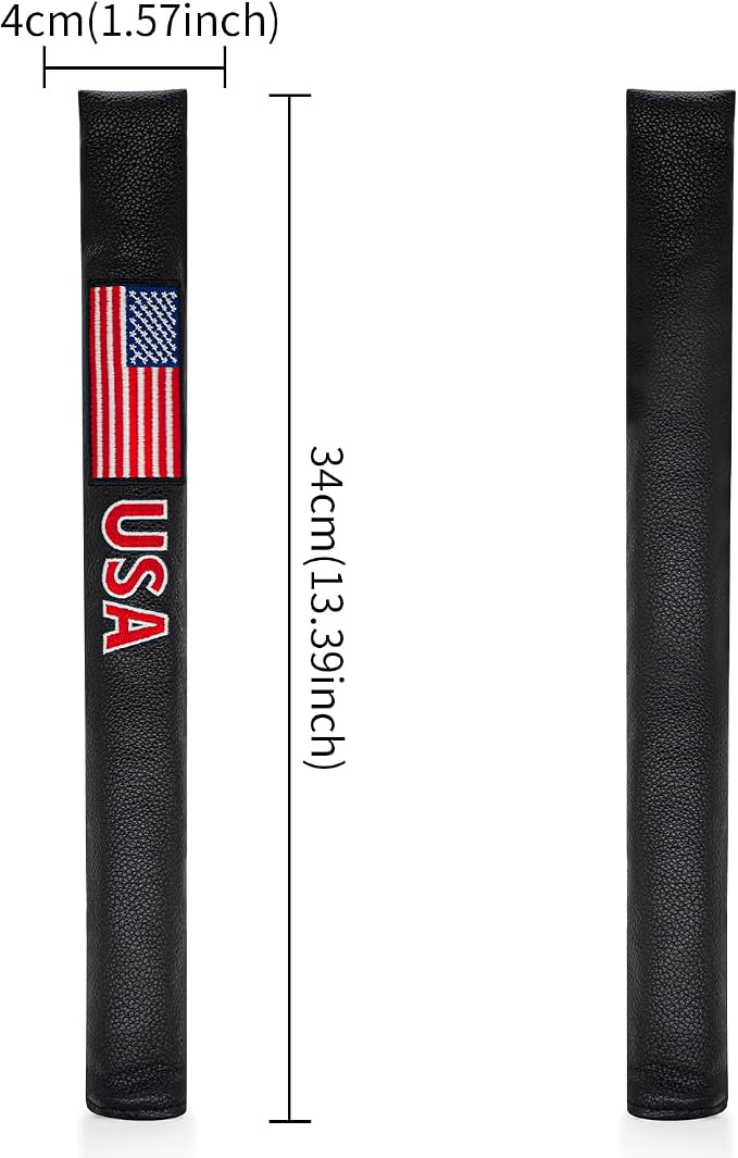 Golf Club Covers for Driver, Fairway, Hybrids - 3 Options - Golf Driver Headcover/Golf Fairway Wood Head Cover/Hybrid Headcover for Men/Women Golfer