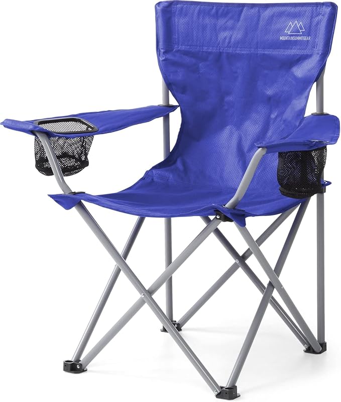Anytime Chair for Camping, Sports, and The Outdoors w/Carry Bag, Camping Chairs for Adults, Folding Chair for Outside