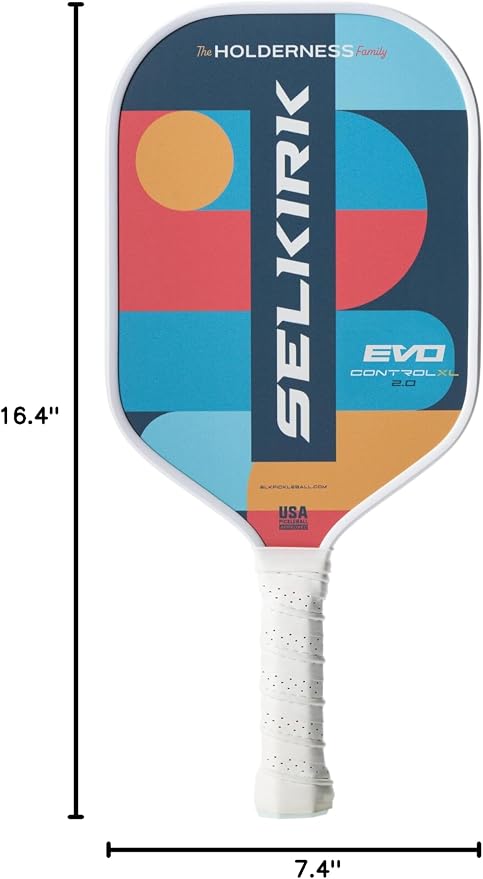 Selkirk Sport SLK Evo Pickleball Paddles | Evo Power, Control and Hybrid | Fiberglass or Carbon Fiber Pickleball Paddle