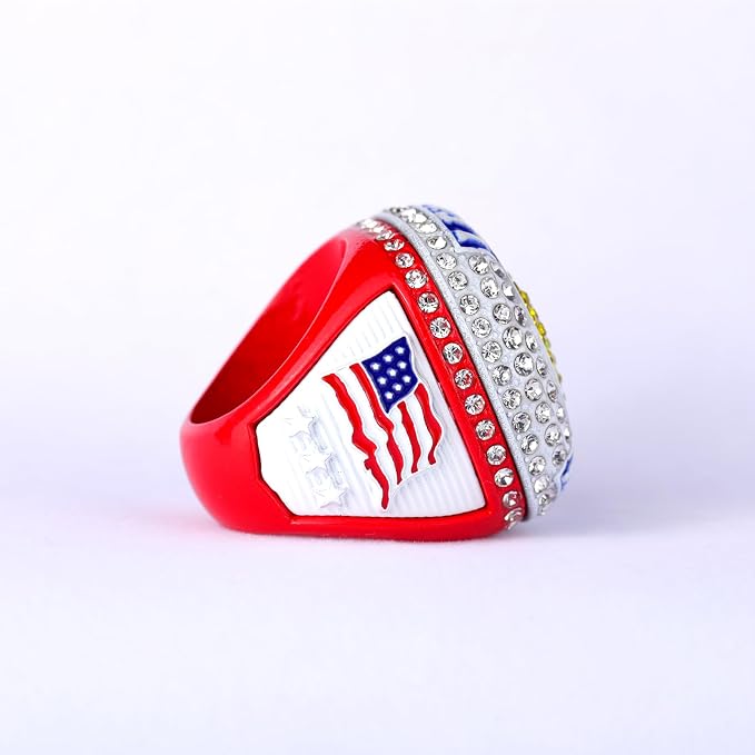 12 pcs Pack League Champions Finalist Softball Championship Awards Trophy Ring Softball Team Awards Softball Players Awards Size 9.5