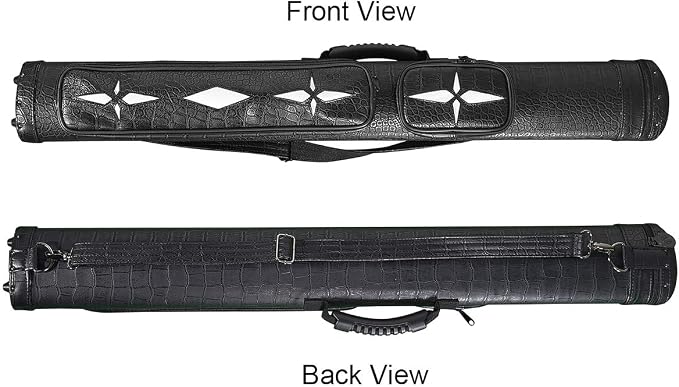 2X2 Billiards Pool Cue Tube Carrying Case