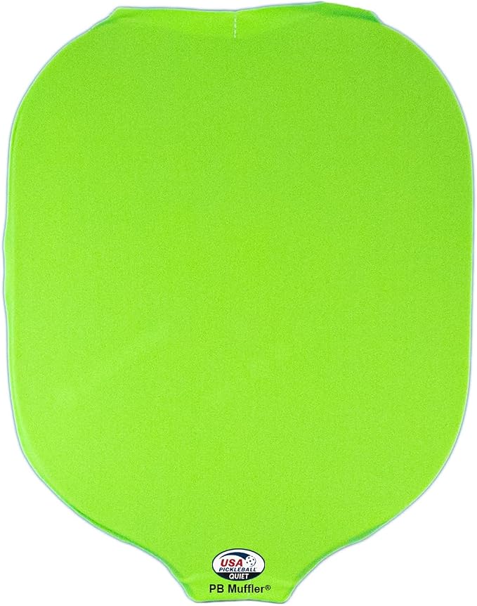 PB Muffler Pickleball Sound Absorber Paddle Accessory, Lab Tested QUIETS The pop Click Without Affecting Game Play, Perfect for HOA and Residential