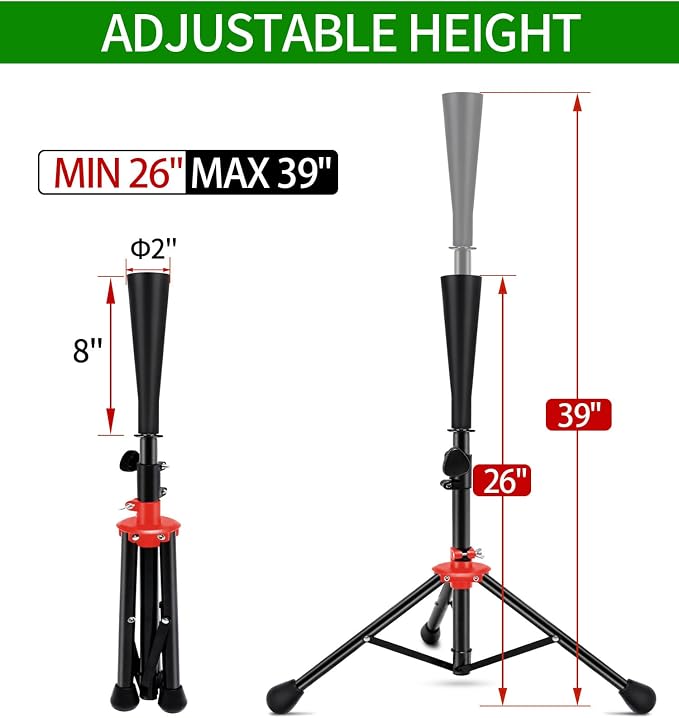 7x7ft/8x8ft Baseball Softball Net with Steel Frame for Batting, Hitting, Pitching, Portable Baseball Batting Net with Carry Bag, Great for All Levels