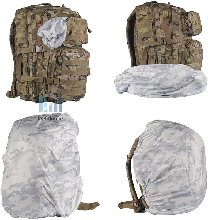 Eosphorus Multicam Alpine Winter Camouflage Backpack Cover
