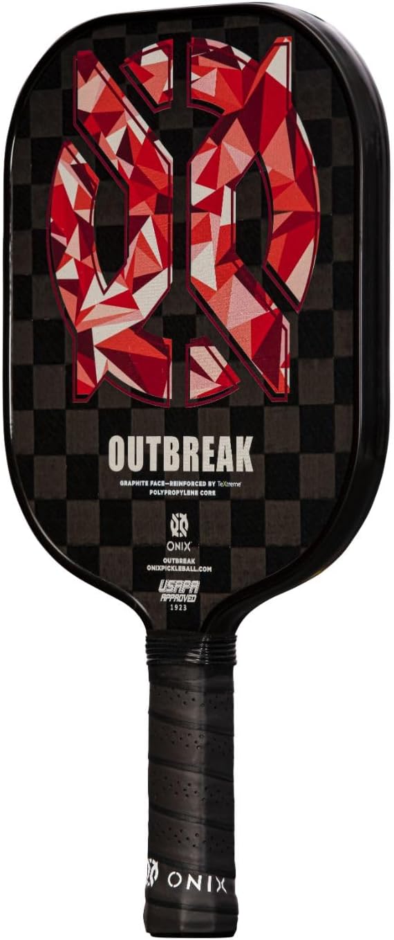 Onix Outbreak Pickleball Paddle Reinforced by TeXtreme® Technology for Improved Performance and Stronger Play