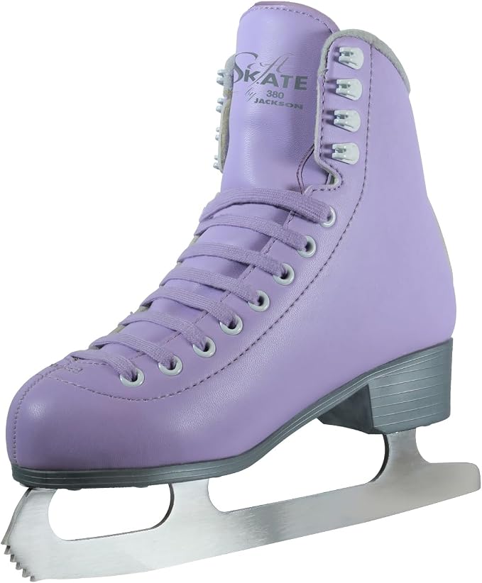 Jackson Ultima SoftSkate 380 Womens Ice Skates for Women/Kids | Comfortable Figure Skates for Ice Skating & Recreational Figure Skating, Ice Skates for Kids/Toddler Ice Skates-Medium Width