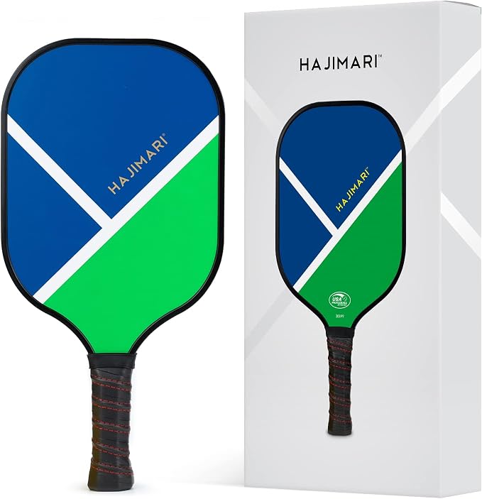 Hajimari Pickleball Paddle x1 - USAPA Approved, Carbon Fiber Craftsmanship | Lightweight Design with Polypropylene Core | Comfort Grip for Enhanced Play